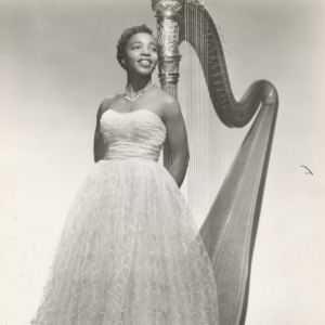 Dorothy Ashby and harp 