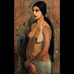 Nude painting by Amrita Sher-Gil